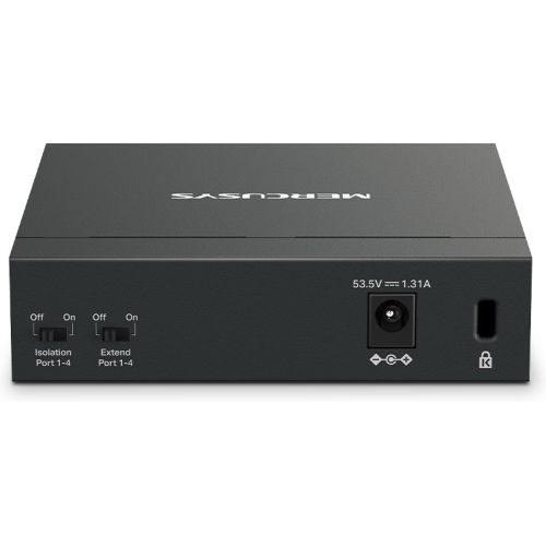  Mercusys MS105GP (L2) 5x1/ 4PoE+ 65W  (MS105GP)