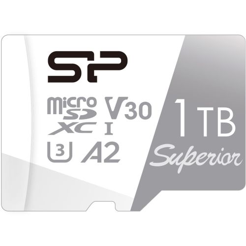   microSDXC 1TB Silicon Power SP001TBSTXDA2V20 Superior V30 A2 w/o adapter (SP001TBSTXDA2V20)