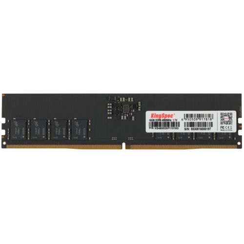 ������ DDR5 16GB 4800MHz Kingspec KS4800D5P11016G RTL PC5-38400 CL40 DIMM 288-pin 1.1� single rank Ret (KS4800D5P11016G)