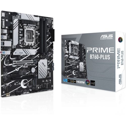   Asus PRIME B760-PLUS Soc-1700 Intel B760 4xDDR5 ATX AC`97 8ch(7.1) 2.5Gg RAID+VGA+HDMI+DP (PRIME B760-PLUS)