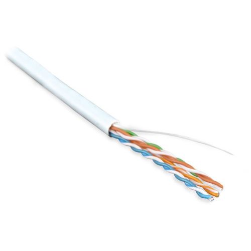   Hyperline UUTP4-C5E-S24-IN-LSZH-WH-100 .5E UTP 4  24AWG LSZH  100  (UUTP4-C5E-S24-IN-LSZH-WH-100)