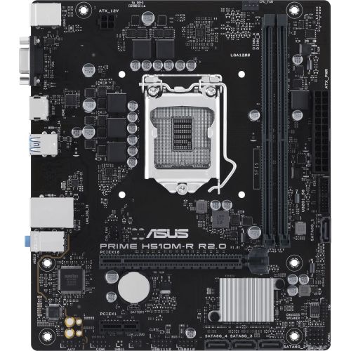   Asus PRIME H510M-R R2.0-SI Soc-1200 Intel H470 2xDDR4 mATX AC`97 8ch(7.1) GbLAN+VGA+HDMI White Box (PRIME H510M-R R2.0-SI)