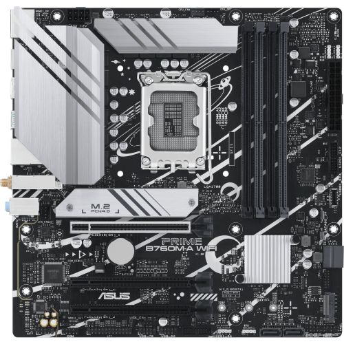   Asus PRIME B760M-A WIFI Soc-1700 Intel B760 4xDDR5 mATX AC`97 8ch(7.1) 2.5Gg RAID+HDMI+DP (PRIME B760M-A WIFI)