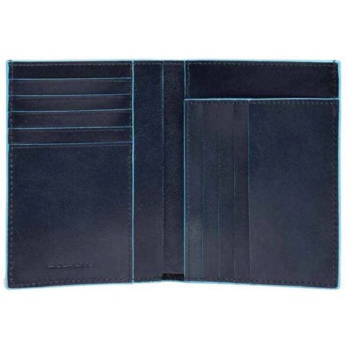 Кошелек мужской Piquadro Blue Square PU1393B2R/BLU2 темно-синий натур.кожа (PU1393B2R/BLU2) Кошелек мужской Piquadro Blue Square PU1393B2R/BLU2 темно-синий натур.кожа (PU1393B2R/BLU2)