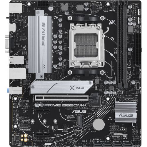 ����������� ����� Asus PRIME B650M-K Socket AM5 AMD B650 2xDDR5 mATX AC`97 8ch(7.1) 2.5Gg RAID+VGA+HDMI (PRIME B650M-K)