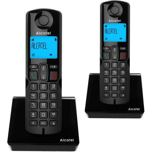 Р/Телефон Dect Alcatel S230 DUO RU черный (труб. в компл.:2шт) АОН (ATL1422788) Р/Телефон Dect Alcatel S230 DUO RU черный (труб. в компл.:2шт) АОН (ATL1422788)