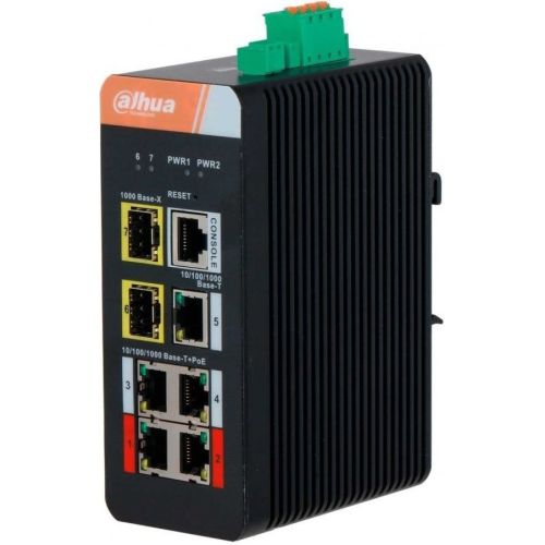  Dahua DH-IS4207-4GT-120 (L2) 2SFP 4PoE 120W  (DH-IS4207-4GT-120)