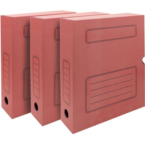 Короб архивный Silwerhof микрогофрокартон корешок 75мм A4 красный (упак.:3шт) (упаковка 13 шт.) Короб архивный Silwerhof микрогофрокартон корешок 75мм A4 красный (упак.:3шт) (упаковка 13 шт.)