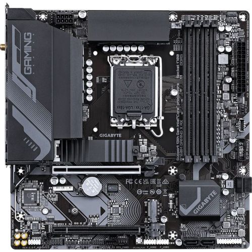  Gigabyte B760M GAMING X AX Soc-1700 Intel B760 4xDDR5 mATX AC`97 8ch(7.1) 2.5Gg RAID+HDMI+DP (B760M GAMING X AX)