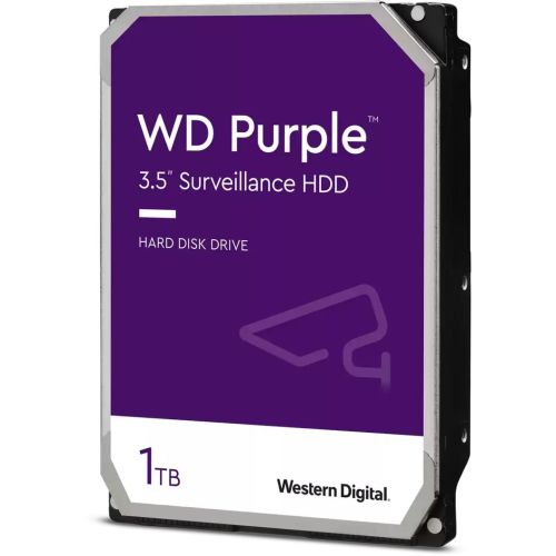   WD SATA-III 1TB WD11PURZ Surveillance Purple (5400rpm) 64Mb 3.5