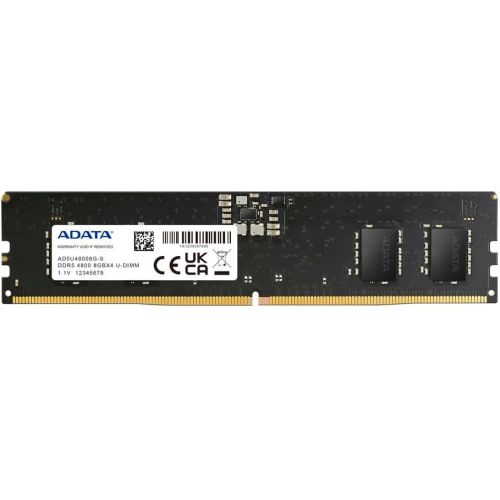 ������ DDR5 8GB 4800MHz A-Data AD5U48008G-S RTL PC5-38400 CL40 DIMM 288-pin 1.1� single rank Ret (AD5U48008G-S)
