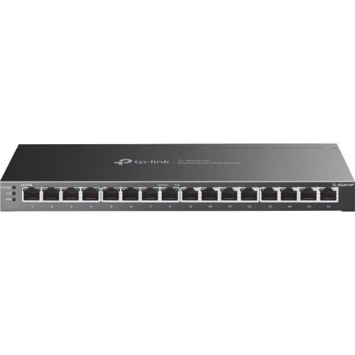 ���������� TP-Link SG2016P (L2+) 16x1����/� 8PoE+ 120W ����������� (SG2016P)