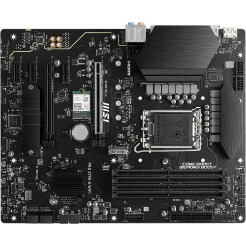   MSI PRO Z790-S WIFI Soc-1700 Intel Z790 4xDDR5 ATX AC`97 8ch(7.1) 2.5Gg RAID+HDMI+DP (PRO Z790-S WIFI)