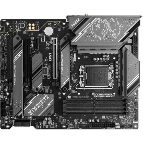   MSI Z790 GAMING PLUS WIFI Soc-1700 Intel Z790 4xDDR5 ATX AC`97 8ch(7.1) 2.5Gg RAID+HDMI+DP (Z790 GAMING PLUS WIFI)