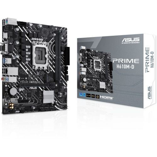   Asus PRIME H610M-D Soc-1700 Intel H610 2xDDR5 mATX AC`97 8ch(7.1) GbLAN+VGA+HDMI (PRIME H610M-D)