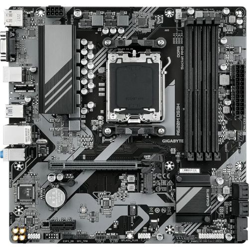 ����������� ����� Gigabyte A620M DS3H Socket AM5 AMD A620 4xDDR5 mATX AC`97 8ch(7.1) GbLAN RAID+VGA+HDMI+DP (A620M DS3H)