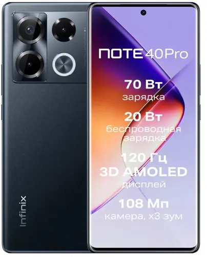  Infinix X6850 Note 40 Pro 256Gb 12Gb   3G 4G 2Sim 6.78