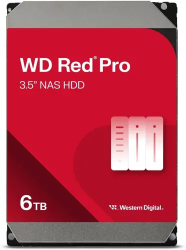   WD SATA-III 6TB WD6005FFBX NAS Red Pro (7200rpm) 256Mb 3.5