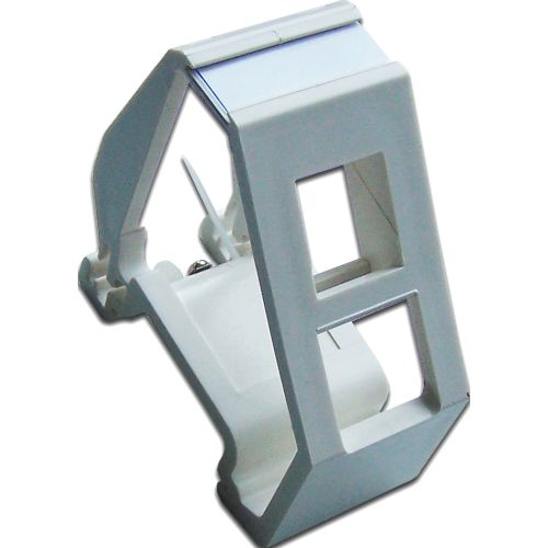 ����� Lanmaster LAN-DRF-1OK-WH ��������� 1xKeystone ����� (LAN-DRF-1OK-WH)