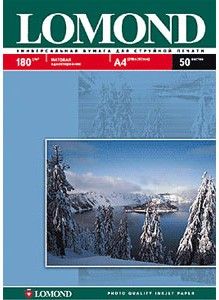 ���������� Lomond 0102037 A4/180�/�2/25�./����� ������� ��� �������� ������ (0102037)