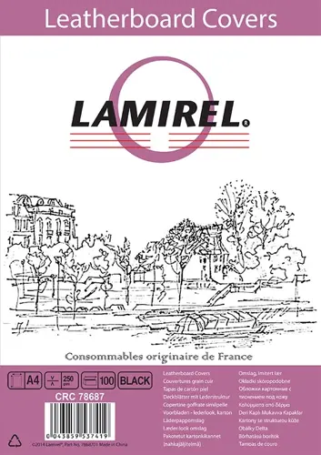    Fellowes A4 250/2  (100) Lamirel LA-7868701 (LA-78687) (LA-78687)