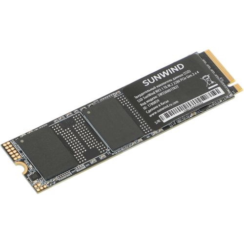  SSD SunWind PCIe 3.0 x4 1TB SWSSD001TN3T NV3 M.2 2280 (SWSSD001TN3T)