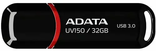 Флеш Диск A-Data 32GB AUV150 AUV150-32G-RBK USB3.0 черный (AUV150-32G-RBK) Флеш Диск A-Data 32GB AUV150 AUV150-32G-RBK USB3.0 черный (AUV150-32G-RBK)