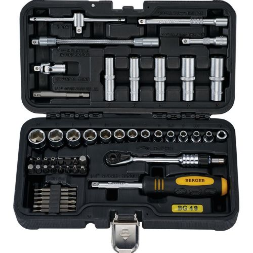 Набор инструментов Berger BG049-14 49 предметов (жесткий кейс) (BG049-14) Набор инструментов Berger BG049-14 49 предметов (жесткий кейс) (BG049-14)