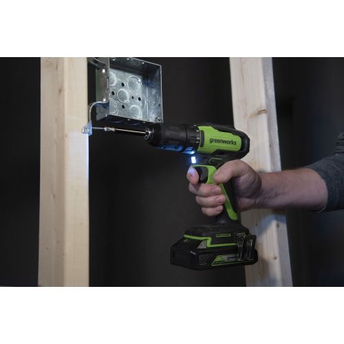 Дрель-шуруповерт Greenworks GD24DD35 аккум. патрон:быстрозажимной (3704007) (3704007) Дрель-шуруповерт Greenworks GD24DD35 аккум. патрон:быстрозажимной (3704007) (3704007)
