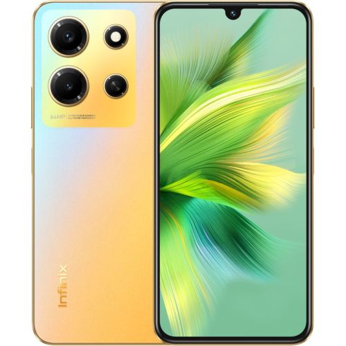 Смартфон Infinix X6716 Note 30i 128Gb 8Gb золотой моноблок 3G 4G 2Sim 6.66 Смартфон Infinix X6716 Note 30i 128Gb 8Gb золотой моноблок 3G 4G 2Sim 6.66