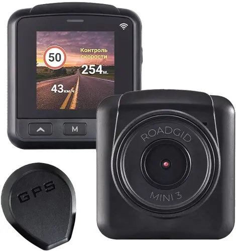  Roadgid Mini 3 GPS Wi-Fi  2Mpix 1080x1920 1080p 170. GPS JIELI5601 (1045098)
