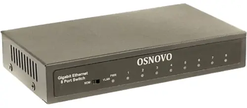  Osnovo SW-70800 2x(1000BASE-T/SFP)  (SW-70800)