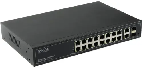  Osnovo SW-71802/L 2x(1000BASE-T/SFP)  (SW-71802/L)