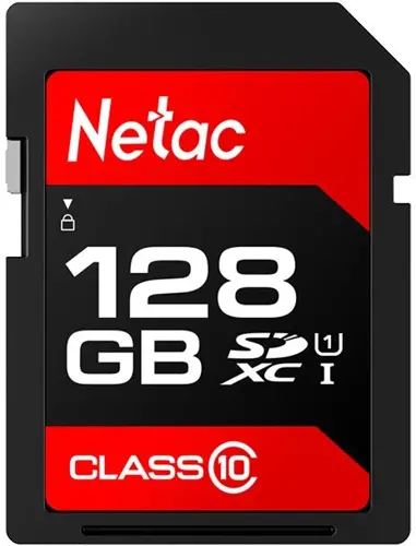   SDXC 128GB Netac NT02P600STN-128G-R P600 w/o adapter (NT02P600STN-128G-R)