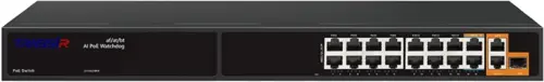 Trassir TR-NS11191S-285-16PoE (L2) 15x100/ 3x1/ 1SFP 16PoE 285W  (TR-NS11191S-285-16POE)