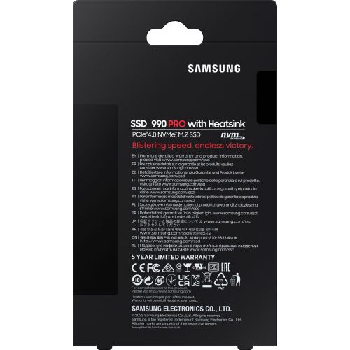���������� SSD Samsung PCIe 4.0 x4 2TB MZ-V9P2T0CW 990 Pro M.2 2280 (MZ-V9P2T0CW)