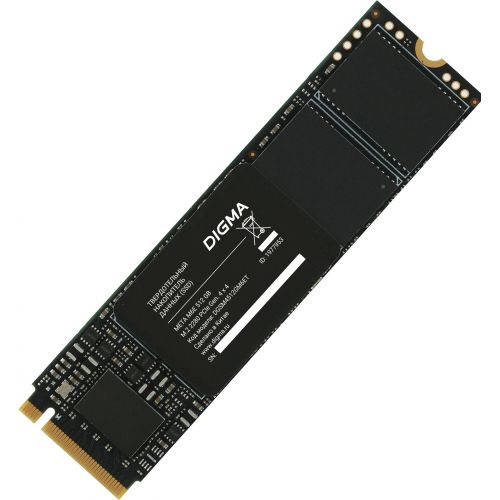  SSD Digma PCIe 4.0 x4 512GB DGSM4512GM6ET Meta M6E M.2 2280 (DGSM4512GM6ET)