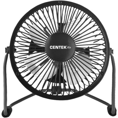 Вентилятор настольный Centek CT-5040 2.5Вт скоростей:1 черный (CT-5040) Вентилятор настольный Centek CT-5040 2.5Вт скоростей:1 черный (CT-5040)