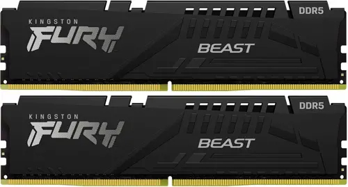 ������ DDR5 2x8Gb 5200MHz Kingston KF552C40BBK2-16 Fury Beast RTL Gaming PC5-41600 CL40 DIMM 288-pin 1.25� single rank � ���������� Ret (KF552C40BBK2-16)