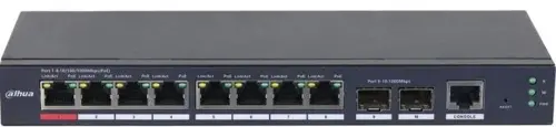  Dahua DH-S4210-8GT-110 (L2) 10x1/ 2SFP 8PoE 110W  (DH-S4210-8GT-110)