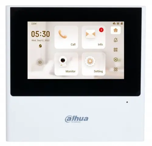 Видеодомофон Dahua DHI-VTH2611L-WP черный (DHI-VTH2611L-WP) Видеодомофон Dahua DHI-VTH2611L-WP черный (DHI-VTH2611L-WP)