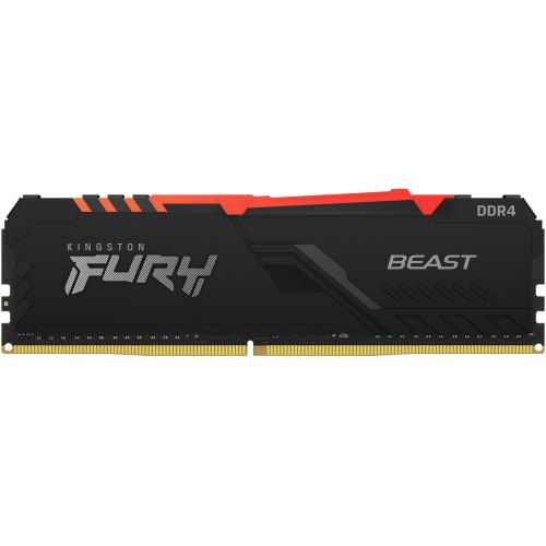 ������ DDR4 32GB 3200MHz Kingston KF432C16BB2A/32 Fury Beast RGB RTL Gaming PC4-25600 CL16 DIMM 288-pin 1.35� dual rank � ���������� Ret (KF432C16BB2A/32)