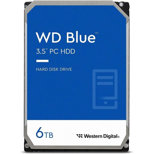   WD SATA-III 6TB WD60EZAX Desktop Blue (5400rpm) 256Mb 3.5