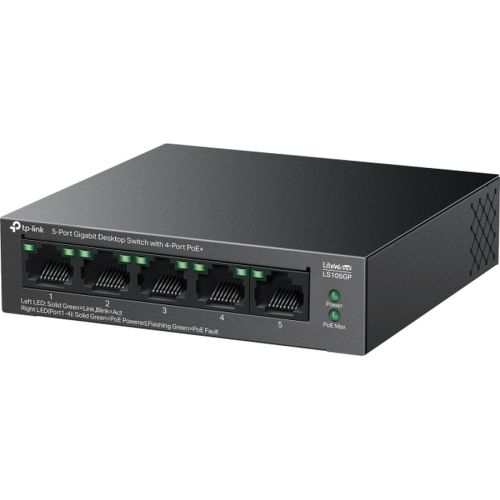  TP-Link LS105GP (L2) 5x1/ 4PoE 65W  (LS105GP)