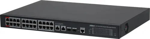  Dahua DH-S4228-24GT-240 (L2) 28x1/ 2SFP 24PoE 240W  (DH-S4228-24GT-240)