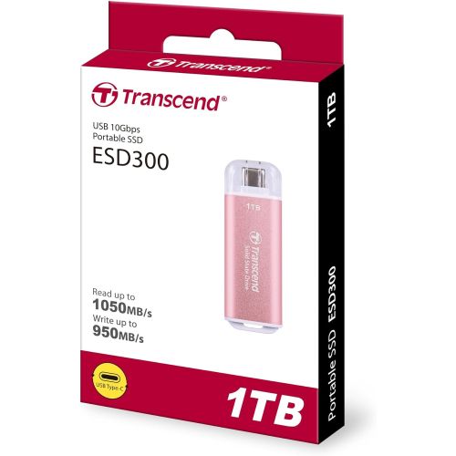  SSD Transcend USB-C 1TB TS1TESD300P ESD300  (TS1TESD300P)