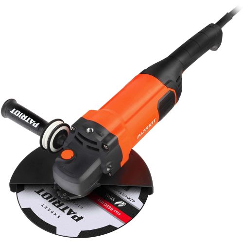 Углошлифовальная машина Patriot AG 230 2200Вт 6600об/мин рез.шпин.:M14 d=230мм (110301245) (110301245) Углошлифовальная машина Patriot AG 230 2200Вт 6600об/мин рез.шпин.:M14 d=230мм (110301245) (110301245)