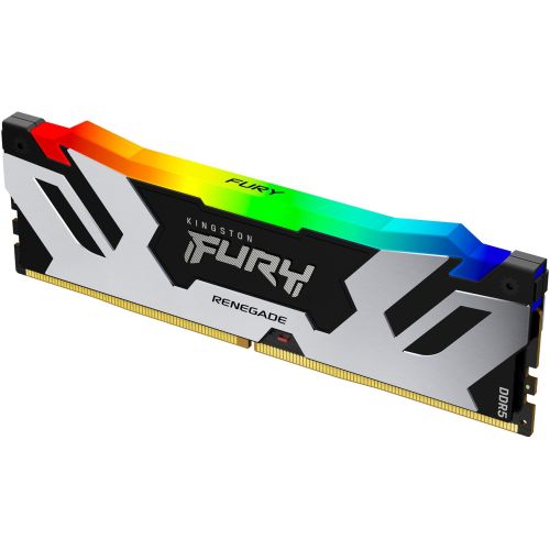������ DDR5 16GB 7200MHz Kingston KF572C38RSA-16 Fury Renegade Black RGB RTL Gaming PC5-57600 CL38 DIMM 288-pin 1.45� single rank � ���������� Ret (KF572C38RSA-16)