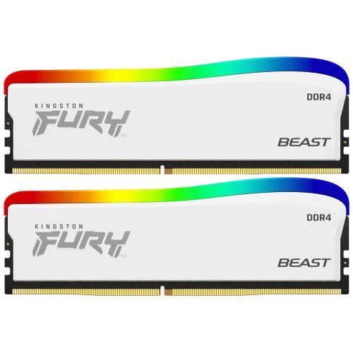  DDR4 2x8GB 3600MHz Kingston KF436C17BWAK2/16 Fury Beast RGB RTL Gaming PC4-25600 CL17 DIMM 288-pin 1.35 single rank   Ret (KF436C17BWAK2/16)