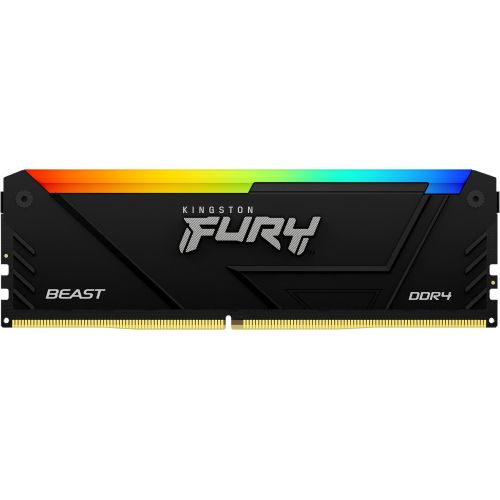  DDR4 32GB 3600MHz Kingston KF436C18BB2A/32 Fury Beast RGB RTL Gaming PC4-28800 CL18 DIMM 288-pin 1.35 single rank   Ret (KF436C18BB2A/32)